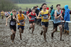 Boys under-15s 2018 British Inter Counties Cross Country Champs., Prestwold Hall, Loughborough. Photo: David T. Hewitson/Sports for All Pics